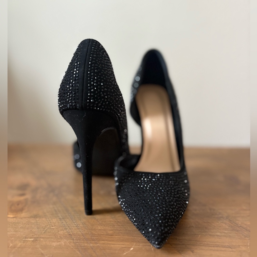 Elegant Black Stiletto Heels